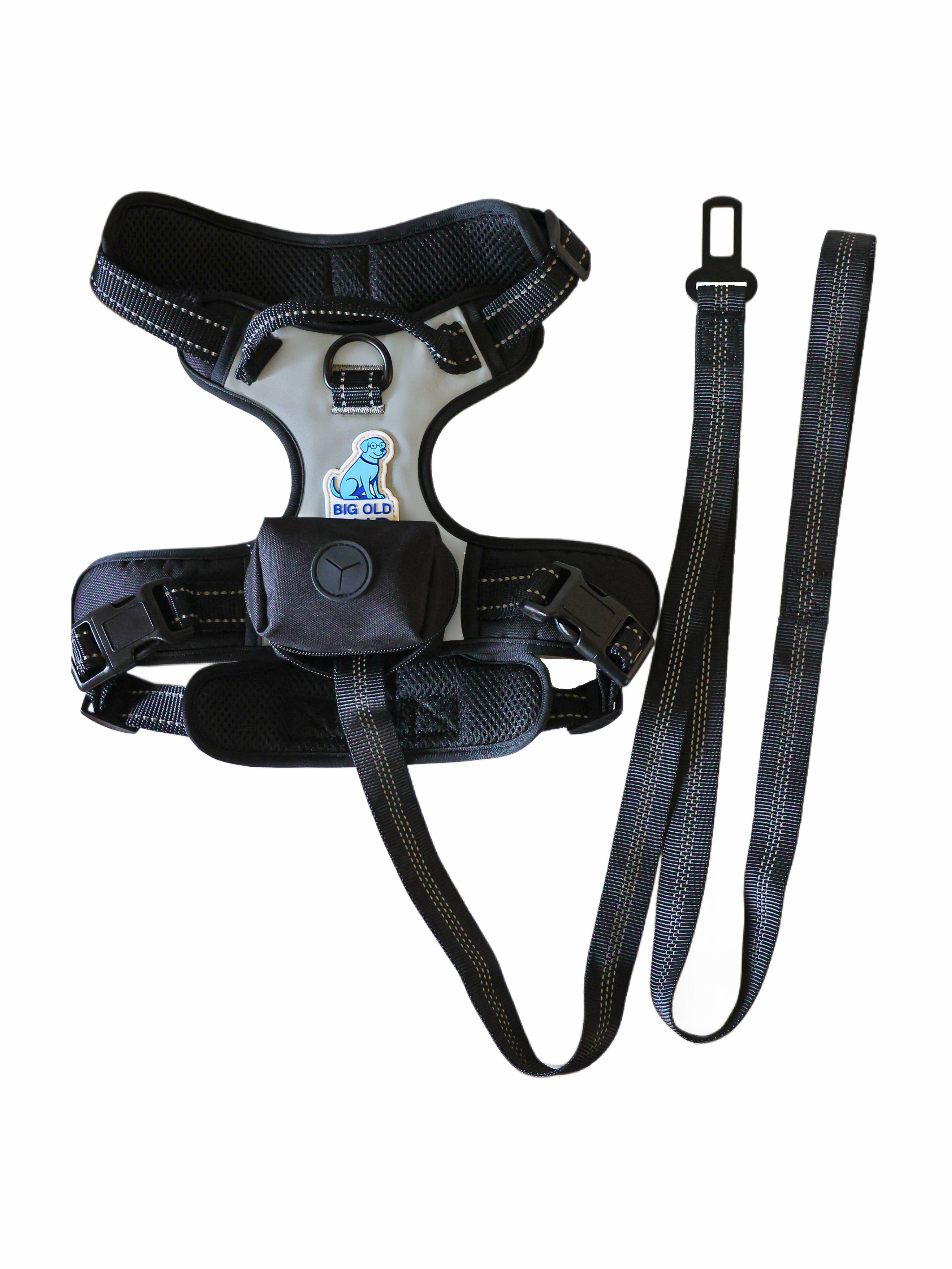 Big Old Pup 5-in-1 Reflective Dog Harness